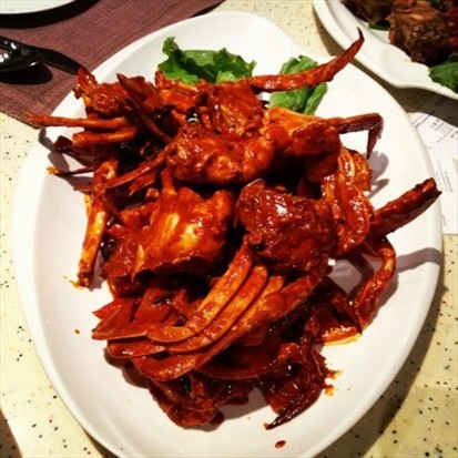 Nyonya Curry Crabs - My Fav!