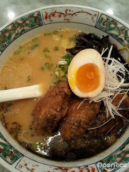 Tebasaki Braised Chicken Wings Tonkotsu Ramen