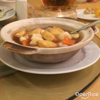 Claypot Beancurd with Vegetables