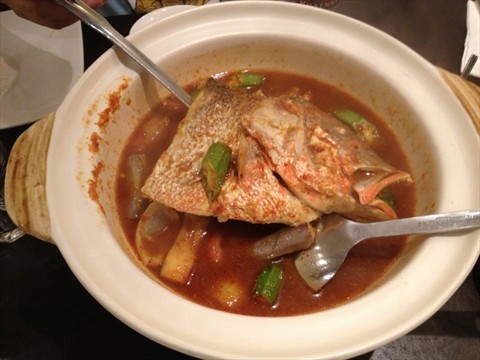 Assam Curry Fish Head