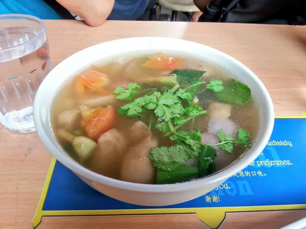 Clear Tom Yum Soup Soi Thai Kitchen S Photo In Tampines Singapore Openrice Singapore