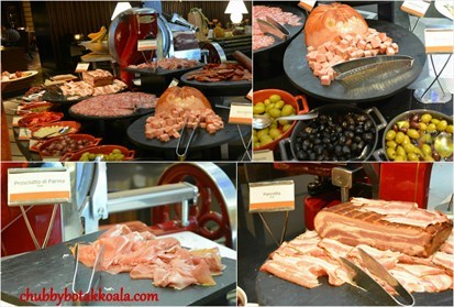 Olives and Cured Meat Selections (Prosciutto di Parma w/ Rock Melon especially)