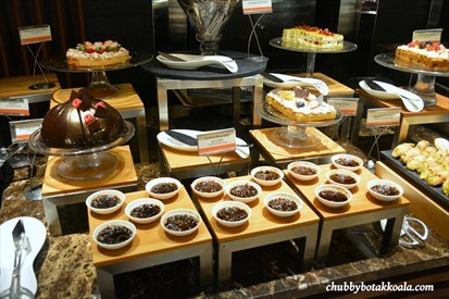 Part of Desserts Selection