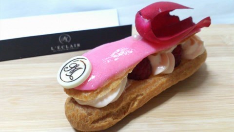 Ispanhan (Rose, Raspberry & Lychee) Eclair