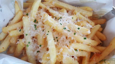 Truffle oil & parmesan French Fries
