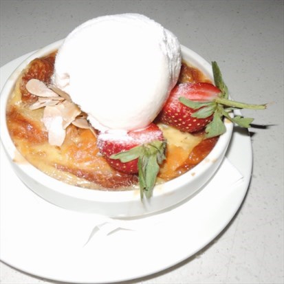 Hot and Cold Dessert! Nice Chempedak Bread!